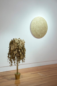 Reuben Paterson, Heirloom, 2013. Glitter on silk and mixed media. Courtesy of the artist and Gow Langsford Gallery, Auckland. Photo by Sam Hartnett.