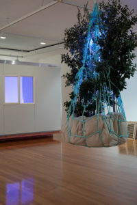 Jenny Gillam & Eugene Hansen with Adrian McCleland, At a distance of forty-two days, 2015 (installation view). Commissioned by Te Tuhi, Auckland. Photo by Sam Hartnett.