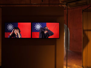 Chu ChunTeng, Taiwan Taiwan, 2011 (installation view). Dual-channel HD video 100 mins. Photo by David Straight.