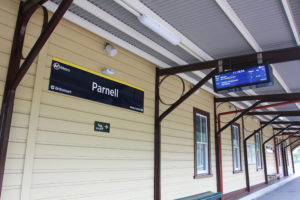 Te Tuhi at Parnell Station, Parnell Station, 2019. Photo by Amy Weng.
