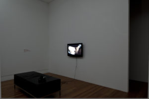 Elizabeth Axtman, The Love Renegade # 1 (Sincerely, All White Women), 2010 (installation view). Digital video, 16:9, colour 4 mins 32 secs. Photo by Sam Hartnett.