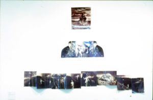 Fear Brampton, Sojourn, 1992 (installation view). Mixed media installation. 1220mm x 1520mm. Collection of the artist.