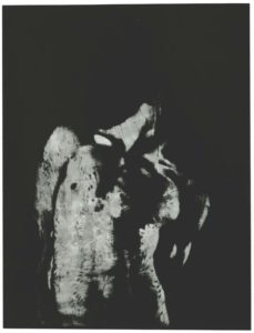 Jack Body, Figure in darkness, 1992 (detail). Cibachrome photographs, series of seven. 405mm x 305mm each. Collection of the artist.