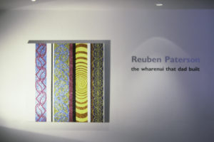 Reuben Paterson, The Wharenui that Dad Built, 2000 (installation view).
