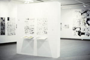 Contemporary New Zealand Comix, 1996 (installation view)