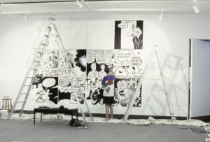 Contemporary New Zealand Comix, 1996 (installation view)
