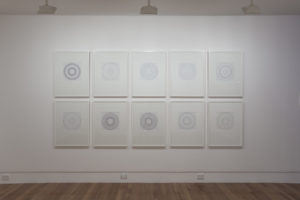 Marco Fusinato, Drawings for O_King Variations, 2004 (installation view). Courtesy of Anna Schwartz Gallery, Melbourne. Photo by Sam Hartnett.