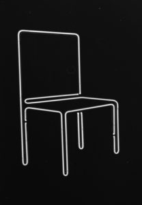 The History of the Chair, 1984 (installation view).
