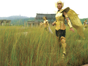Cao Fei, Golden Fighter’s Despair, 2004. From the series COSPlayers. Digital c-print. Courtesy of the artist & Lombard-Freid Projects, New York.