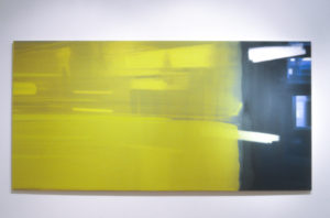 Ron Left, Now Then, 2004, acrylic, oil and enamel on plywood, 2440mm x 1220mm.