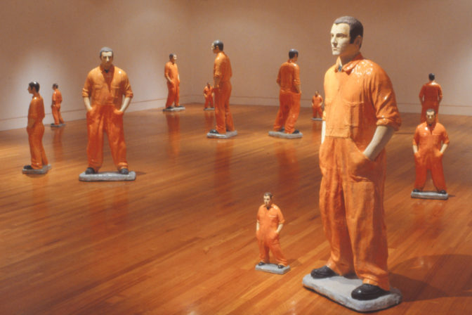 Gregor Kregar, I Appear and Disappear, 2004 (installation view).