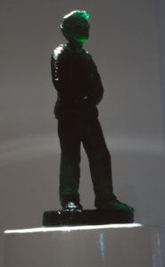 Gregor Kregar, Ross, 2003, glass, courtesy of the artist and the Sarjeant Gallery
