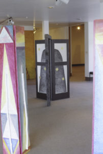 Gate Door Lintel, 1989 (installation view)