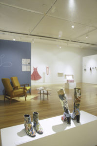 Handycrafts: at home with textiles, 2003 (installation view).