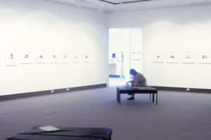 Anne Noble, In the Presence of Angels: Photographs of the Contemplative Life, 1992 (installation view)