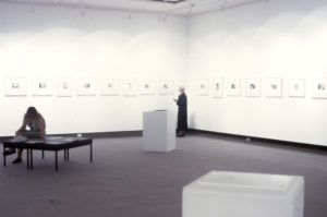 Anne Noble, In the Presence of Angels: Photographs of the Contemplative Life, 1992 (installation view)