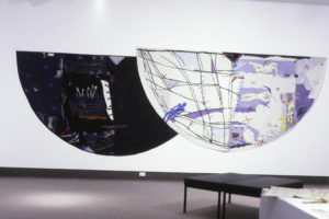 Malcolm Harrison, Eclipse, 1991 (installation view), mixed media