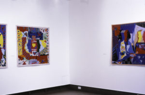 Malcolm Harrison, Echoes and Reflections, 1991 (installation view)