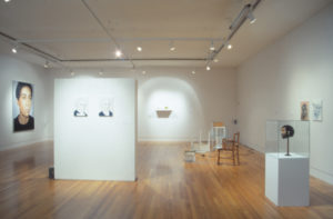 Portraiture: The Art of Social Commentary, 2003, (installation view), curated by Rhoda Fowler