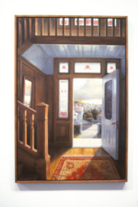 Peter Siddell, Doorway, 1984, acrylic on board, 900mm x 600mm