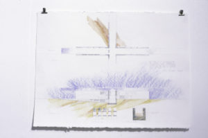 Rewi Thompson. Pencil, dry pastel on paper. 580mm x 760mm.