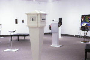 The Letter Box Show, 1991 (installation view)