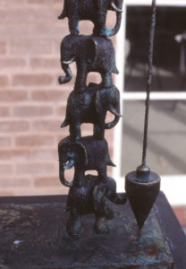 Paul Dibble, All Creatures Great (Model For A Gateway), 1989 (detail). Bronze.