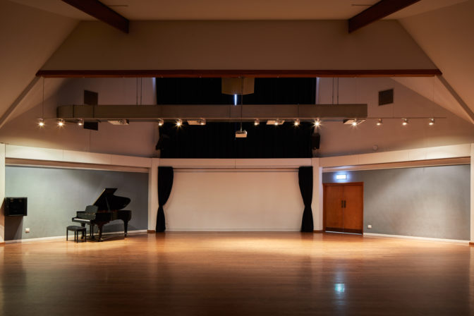 Auditorium – Whare whakaari. Photo by Mitchell Collins, 2021.