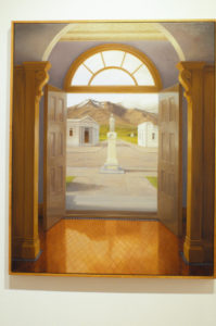 Peter Siddell, Memorial, 2004. Oil on canvas.