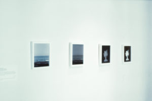 Steve Lovett, The History of History 1 and the History of History 2, 2004 (installation view). Black and white photographs.