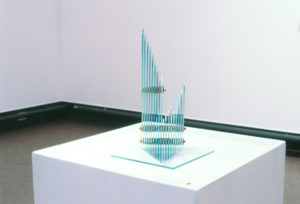 David Grove, Hills Glass Sculpture No 1. Mixed media.