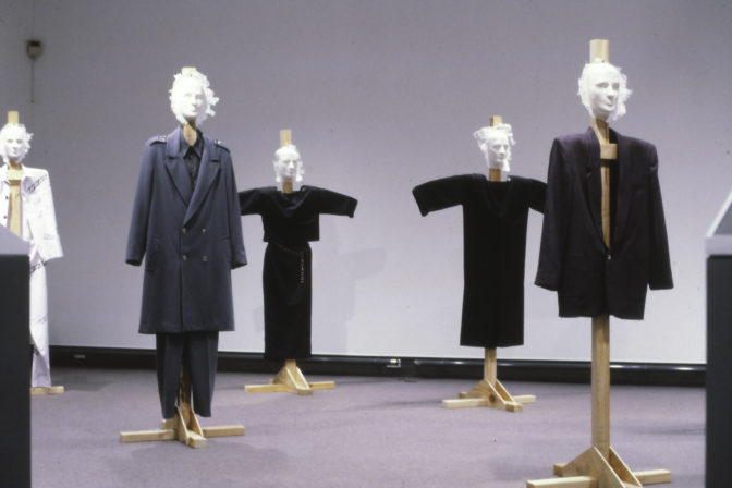 Fashions, 1984 (installation view).
