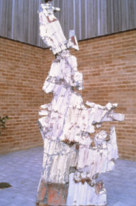 Jeff Thomson, Coromandel, 1987 (installation view). Iron, wood, paint.