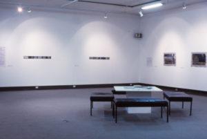 Kelly Thompson, Passages and Postcards, 1997 (installation view).