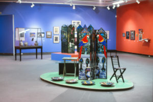 Murray Grimsdale: Pacific and Family, 1998 (installation view).