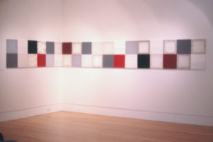 Frances Hansen, Personal Effects, 2001 (installation view).