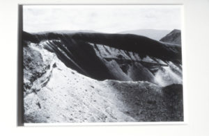 Don Binney, From Tarawera Suite (2), 1986. Black and white photographs. 135mm x 190mm.