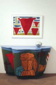 Gavin Chilcott, A Rural Cabinet, 1988 (installation view). Cabinet.