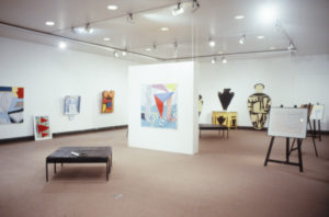 Gavin Chilcott: Past and Present Work in Two and Three Dimensions, 1989 (installation view).