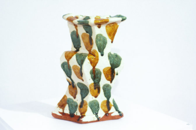 Richard Parker, Vase, 1990. Ceramic. 300mm x 210mm.