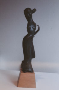 Terry Stringer, Bather Study (edition of 3), 1989. Bronze. 350 mm.