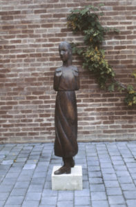 Terry Stringer, Column Woman (edition of 3), 1989. Bronze. 1560mm.