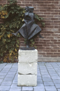 Terry Stringer, Dancing on Hanging Rock (edition of 3), 1989. Bronze. 760mm.