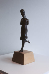 Terry Stringer, Running Woman Study, 1989. Bronze. 320mm.