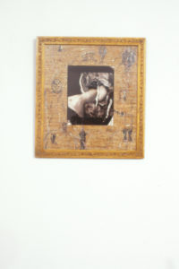 Fiona Pardington, The Journey of the Sensualist I. Mixed media. 645mm x 570mm.