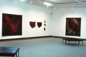 Gwen Wanigasekera: Quilts, 1993 (installation view).
