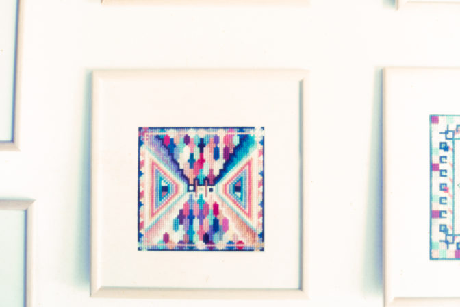 Vanessa Lee Johnson, Tapestries, 1992 (installation view).