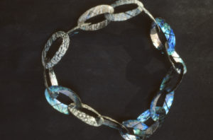Alan Preston, Paua shell necklace.
