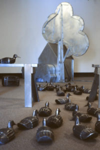 Greer Twiss: Decoys and Delusions, 1993 (installation view).