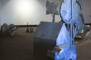 Greer Twiss: Decoys and Delusions, 1993 (installation view).